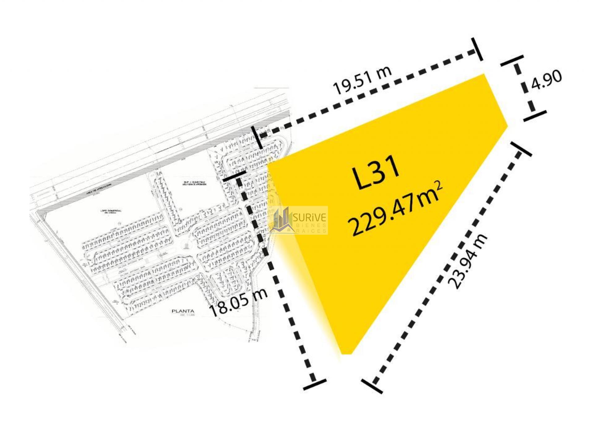 TERRENO EN VENTA EN VIÑEDOS DE SICILIA (LOTE 31)