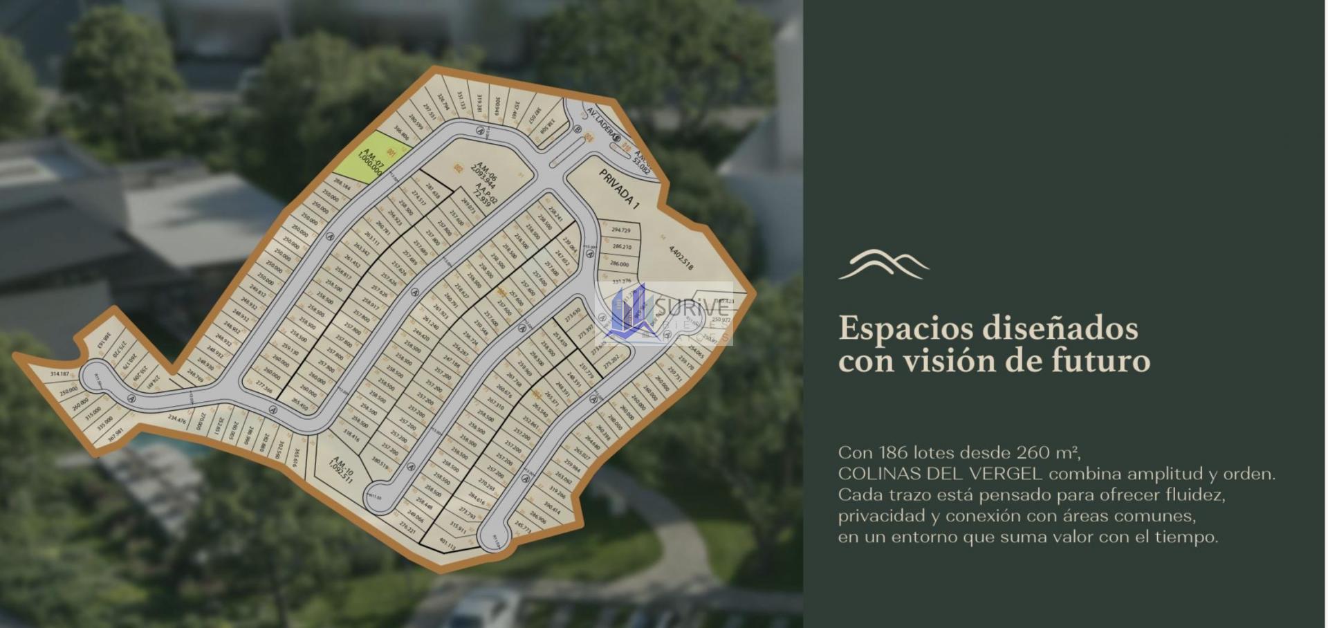 Colinas del Vergel zona Uro