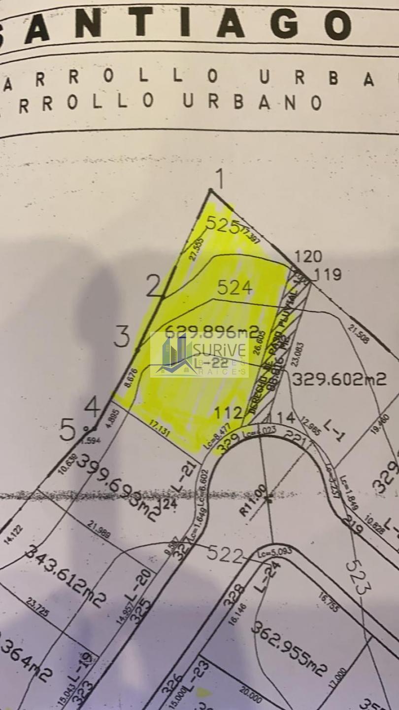Terreno en venta Bosques de las Misiones