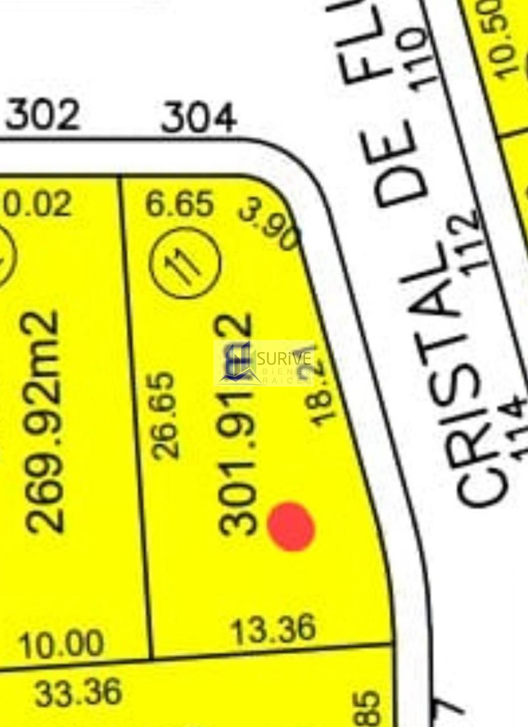 TERRENO RESIDENCIAL VENTA VALLE DE CRISTAL OBSIDIANA