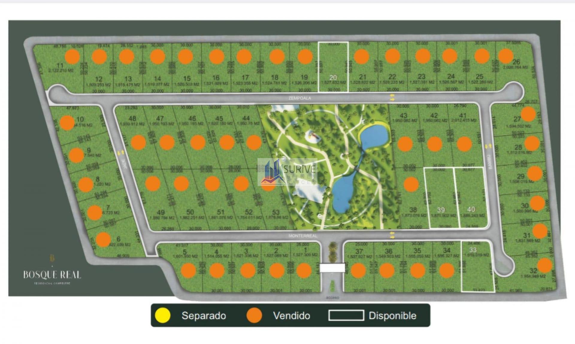 Terreno Residencial Campestre Bosque Real
