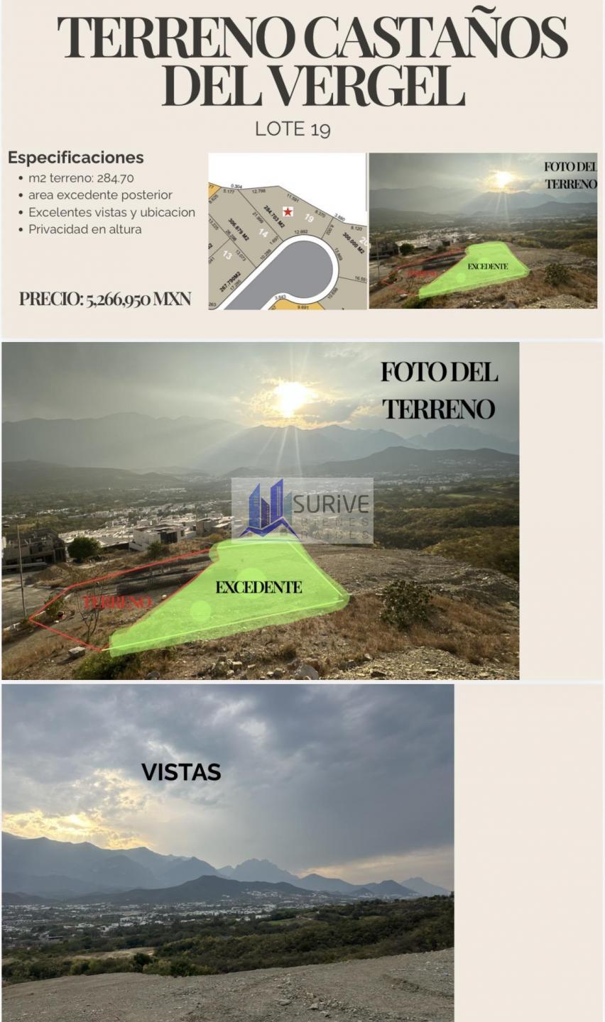 ???? DOS TERRENOS EN VENTA | CASTAÑOS DEL VERGEL