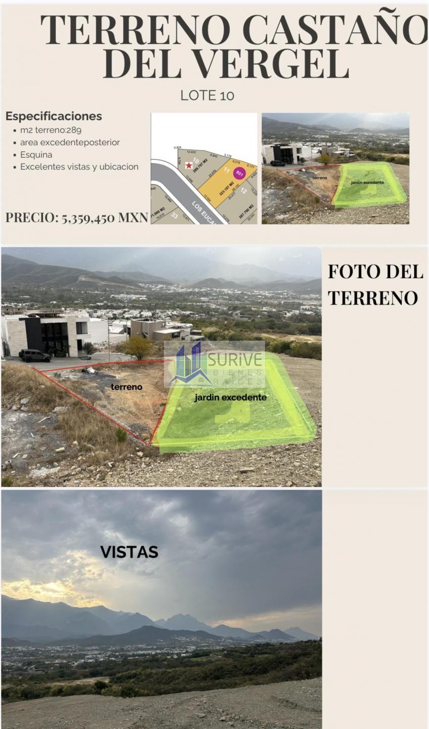 ???? DOS TERRENOS EN VENTA | CASTAÑOS DEL VERGEL