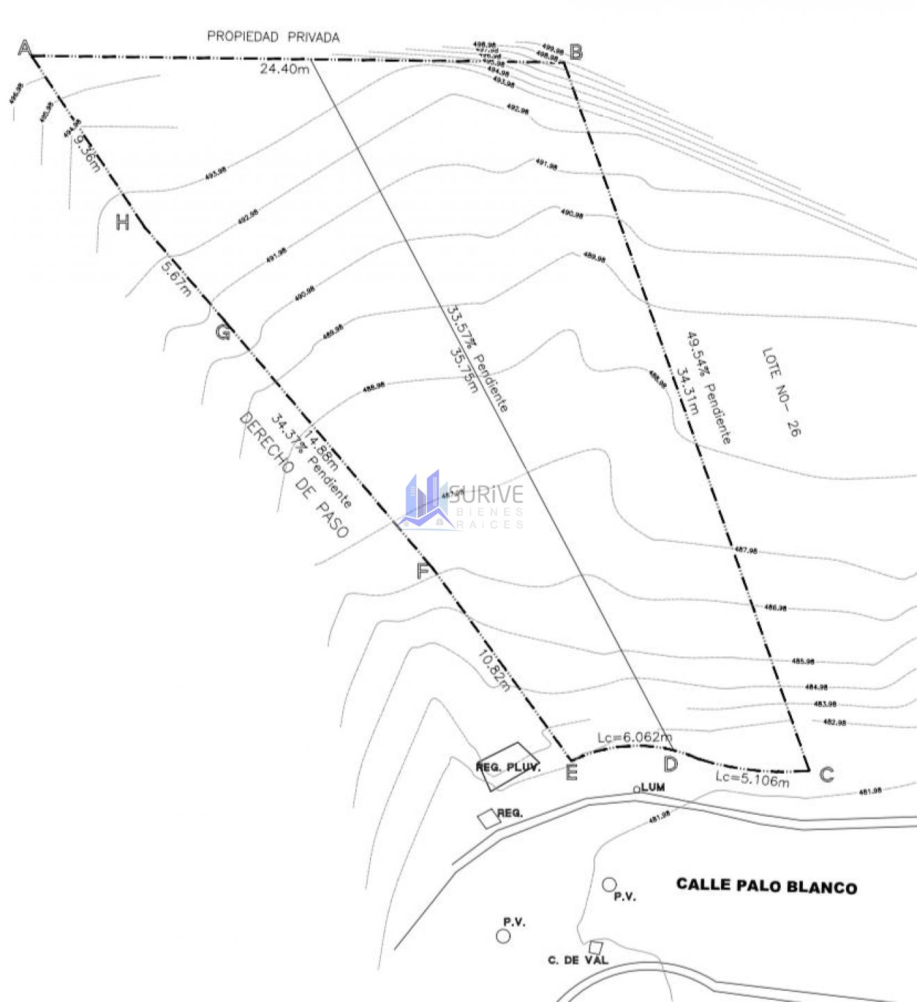 Terreno en venta Valle de Bosquencinos