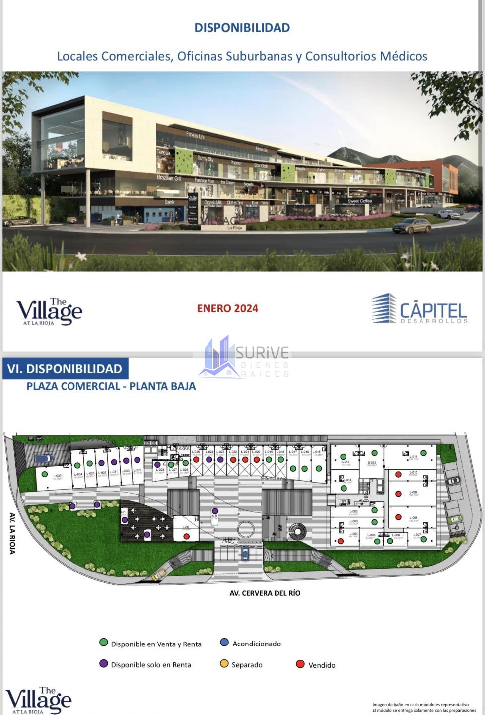 Locales comerciales The Village at la Rioja