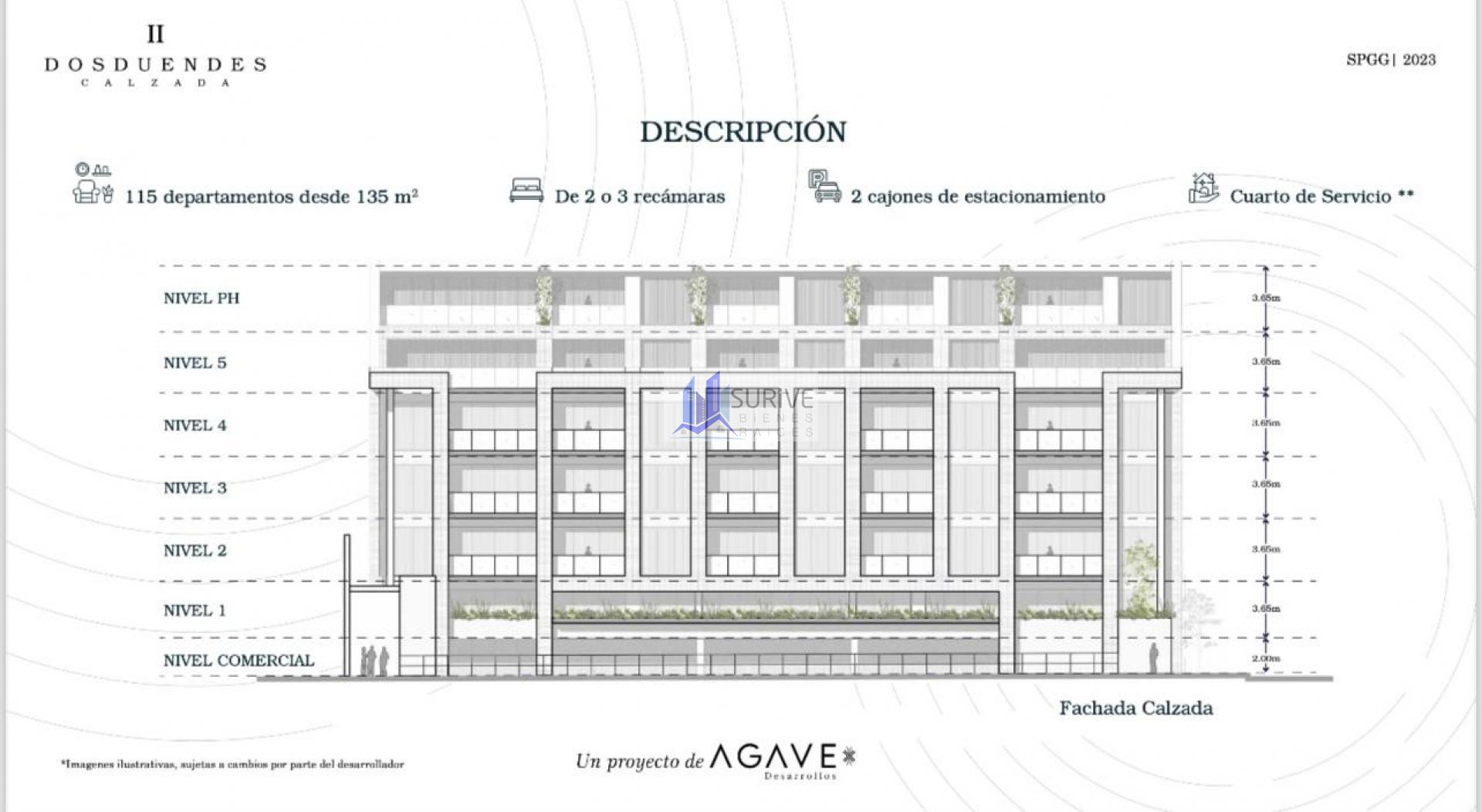 Departamentos DOSDUENDES Calzada