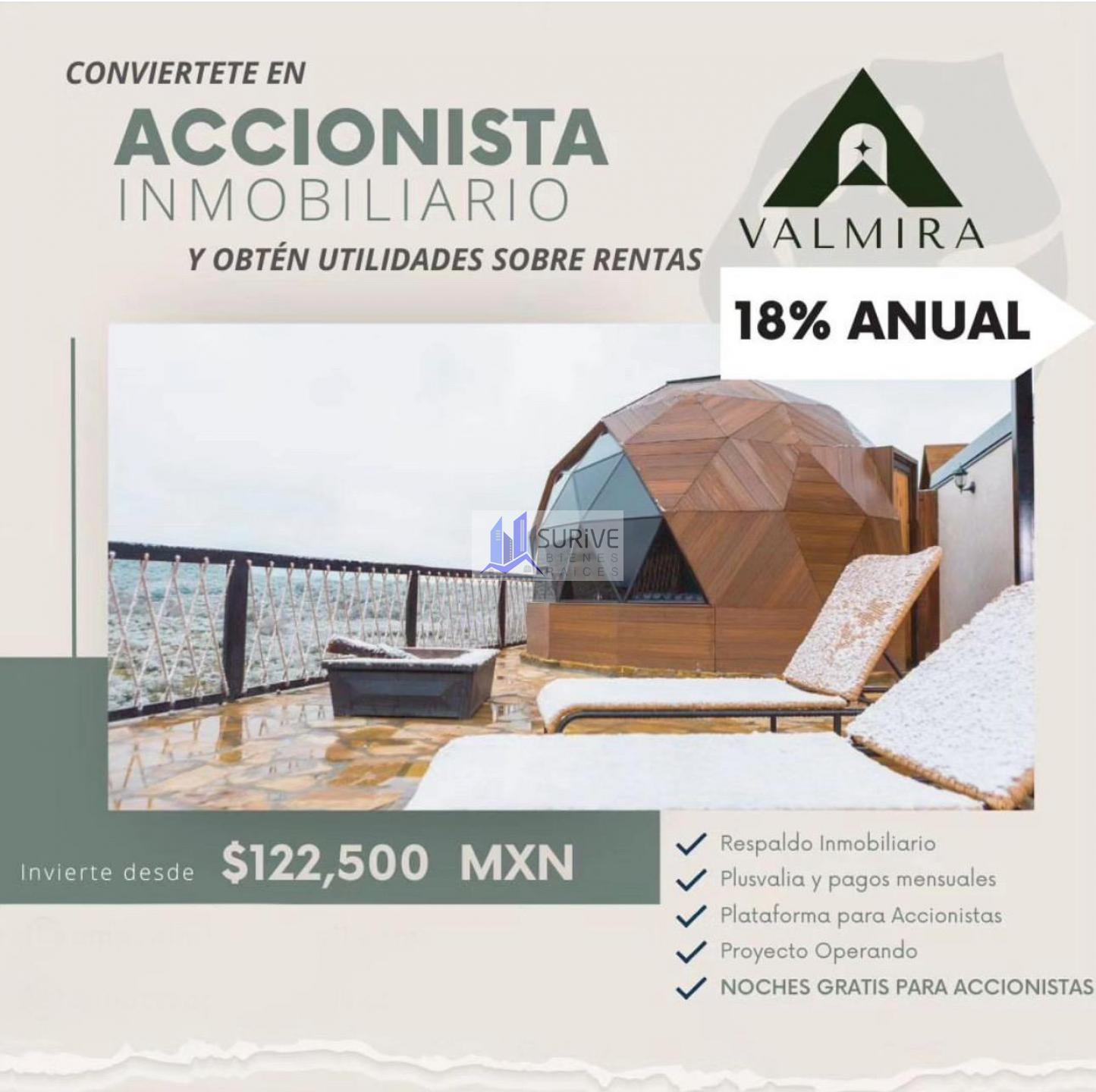VALMIRA Hotel Campestre, Venta de acciones.